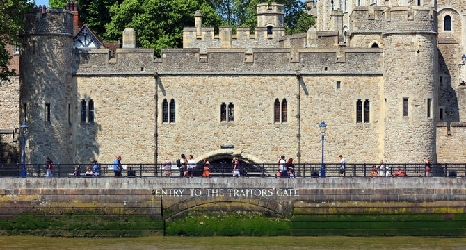 Her Majesty's Royal Palace and Fortress, more commonly known as the Tower of London, is a historic castle on the north bank of the River Thames in central London, England. United Kingdom