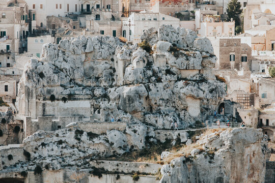 Beautiful Matera, Mediaeval city in Italy, Europe. 