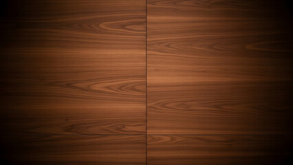 Rich dark brown wood paneling with visible grain texture and subtle lighting creating a warm, natural background for design projects