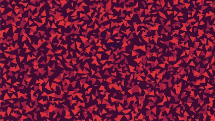 Vibrant red terrazzo pattern, intricate design, close-up view, abstract background, decorative surface
