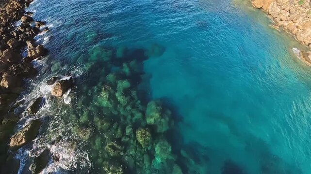 Monastery of Chrysoskalitissa, Crete, Greece Drone 4K