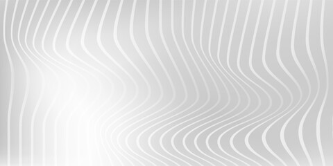 Silver foil surface background with diagonal stripes line. Waves line. Vector illustration