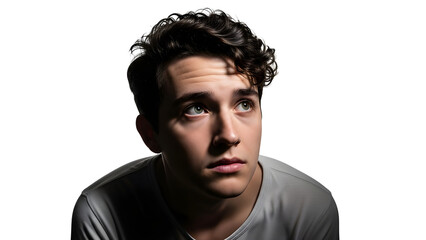 Would you like me to generate a similar descriptive sentence for a female portrait?