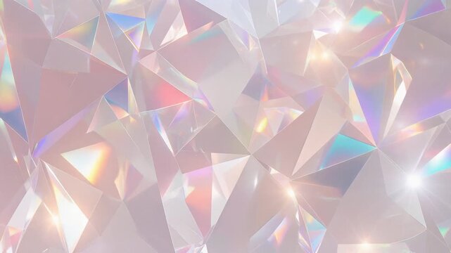 綺麗なピンクのクリスタルの背景素材