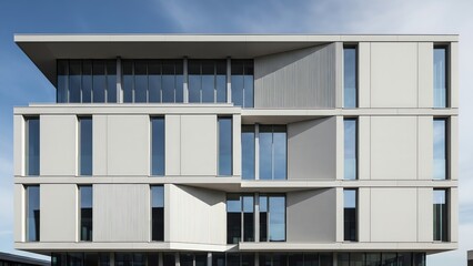 Modernist Building Facade Design