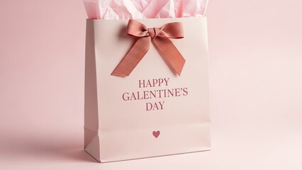 Galentine Gift Bag Minimalist Design