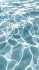 Generative AI Clear Water Reflection Patterns with Dynamic Light Effects