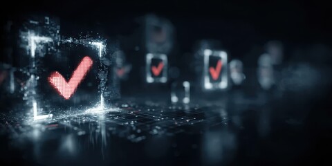 The secure system is guided by an official document where assurance and guarantee align using a checklist to maintain integrity accountability and consistent performance