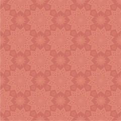 Fototapeta premium Scarlet Floral Pattern