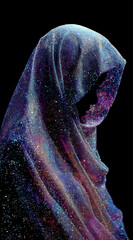 Generated illustration. The cosmos is within us