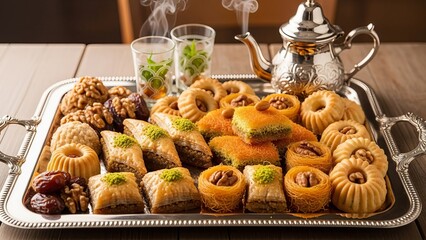 Young female athlete crossing the finish line with determination on a crowded track stadium