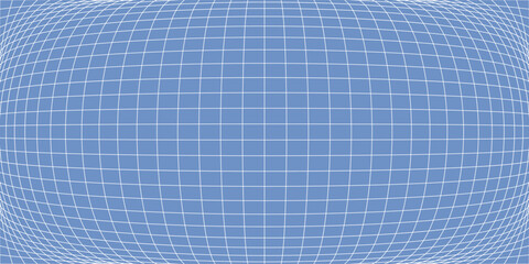 Blue grid pattern wallpaper. Paper notebook lines create squares, blocks with wavy checker texture. Vector seamless school backdrop. Graph sheet design for math education and abstract illustrations.