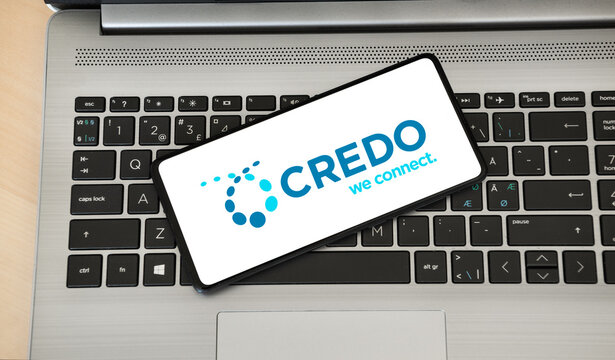 Credo Technology logo on smartphone. Link&ouml;ping, &Ouml;sterg&ouml;tland, Sweden. 01-19-2026.