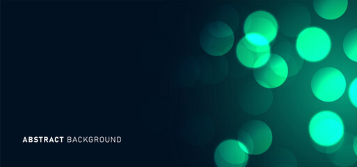 Digital technology futuristic internet network connection blue green background, abstract cloud cyber information communication, Ai big data, innovation future tech, lines dots illustration 3d vector