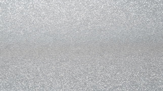 Silver Glitter Sparkle Texture Background with Subtle Gradient