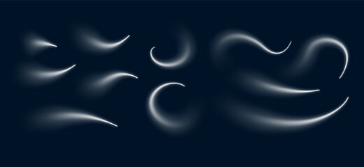 Naklejka premium Snow ice swirl 