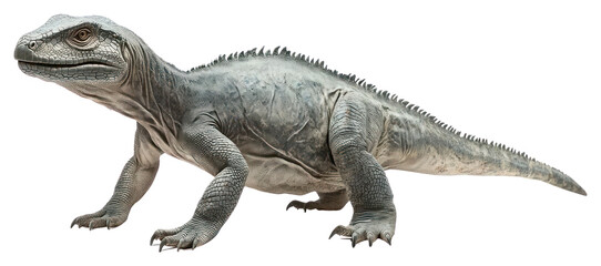 Fototapeta premium PNG Iguanodon dinosaur prehistoric educational.