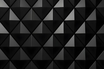 black geometric background