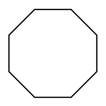Octagon stroke shape