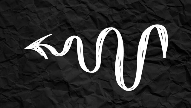 Scribble Arrow Overlay 16