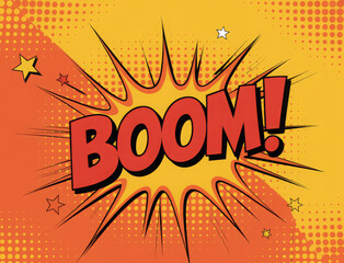 explosion boom pop art style icon illustration design 
