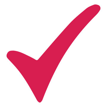 Red check mark