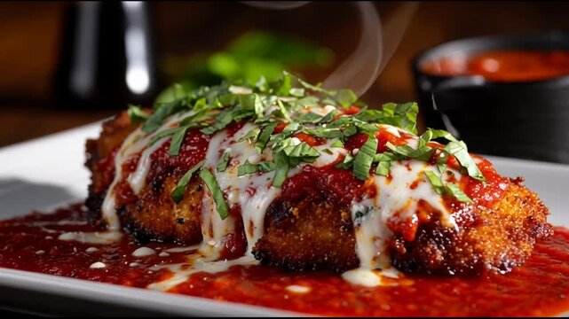Chicken Parmesan With Marinara