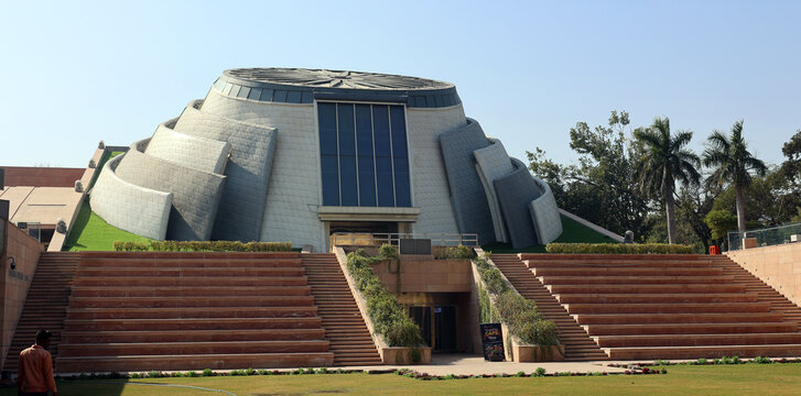 DELHI INDIA 02 11 23:  A museum dedicated exclusively to prime ministers of India country. Pradhanmantri Sangrahalaya is a museum built as a tribute to every Prime Minister of India since Independence