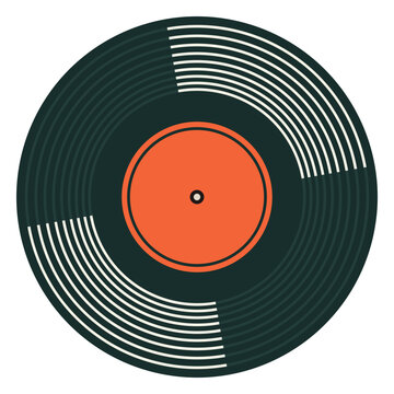 Record rarity vinyl illustration