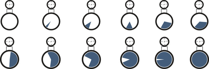 stop watch sign, Set of stopwatch icon, Set of sports stopwatch icons showing time, stopwatch, set of stopwatch, icon of stop watch