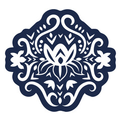 Pattern ornament design flower illustration