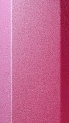 Fototapeta premium Pink textured surface with subtle lighting and shadows