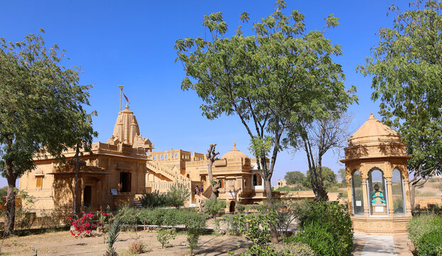 Lodurva Jain Temple, near Jaisalmer in Rajasthan, India is dedicated to the 23er Tirthankara Parshvanatha and is also a popular Jain pilgrim for Jains from Rajasthan