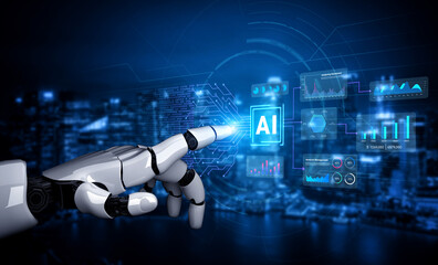Artificial intelligence supports data analysis and dashboard visualization to boost business...
