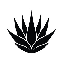 Obraz premium Aloe Vera Logo Icon Vector Illustration