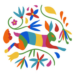Otomi style rabbit