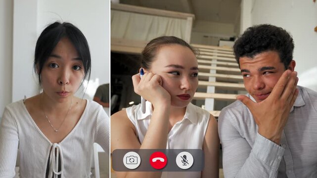 Students connect with teachers through an online platform, showing focus and determination while expressing thoughts on their learning journey.