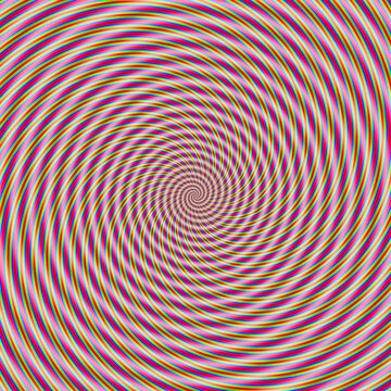 colorful abstract spiral swirl pattern psychedelic background