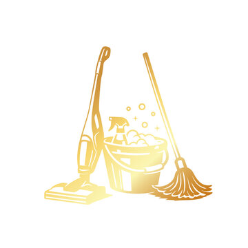 Cleaning supplies logo