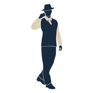 Duotone 20s man sweater vest
