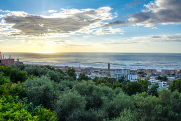 algeria, village, mediterranean sea, africa, north africa, algiers, aerial africa, algeria village, algerian, african village, algeria tourism, aerial, arab, road, arabic, jijel, morning, african.