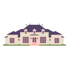 Traditional frontal big house