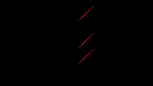 Glowing infinity symbol animation on black background, seamless loop clipart footage for modern design.