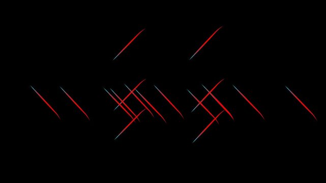 Glowing infinity symbol animation on black background, seamless loop clipart footage for modern design.