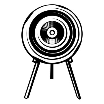 Archery filled stroke target board