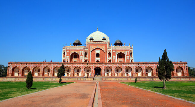 Humayun's tomb is the tomb of the Mughal Emperor Humayun in Delhi, India.The tomb was commissioned by Humayun's first wife and chief consort, Empress Bega Begum 