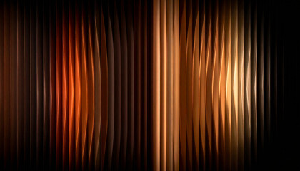 Modern copper orange light streaks on dark background