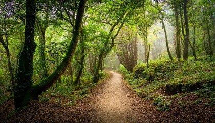 Camino Por El Bosque