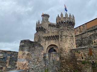 Fototapeta premium Cammino di Santiago - Ponferrada