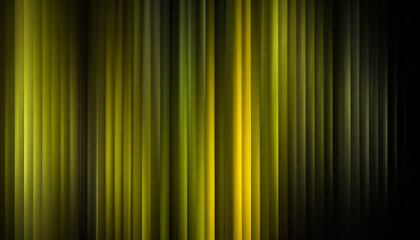 Vibrant yellow and green light waves with linear detail